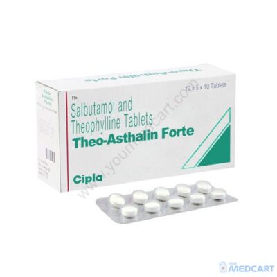 Theo Asthalin Forte (Salbutamol / Theophylline) - 4mg/200mg