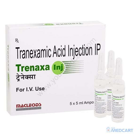 Trenaxa Injection (Tranexamic Acid) - 500mg