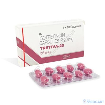 Tretiva 20mg Soft Capsule (Isotretinoin) - 20mg