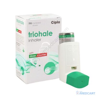 Triohale Inhaler (Tiotropium/Formoterol/Ciclesonide) - 9mcg/6mcg/200mcg