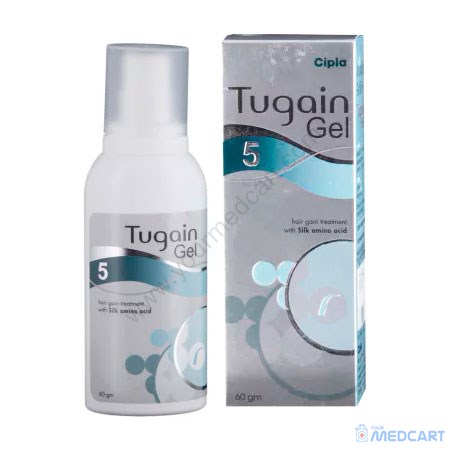 Tugain 5 Gel (Minoxidil) - 60gm