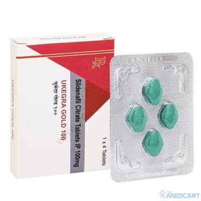 Ukegra Gold 100mg (Sildenafil Citrate) - 100mg