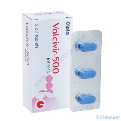 Valcivir 500mg (Valacyclovir) - 500mg