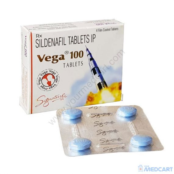 Vega 100mg (Sildenafil Citrate) - 100mg