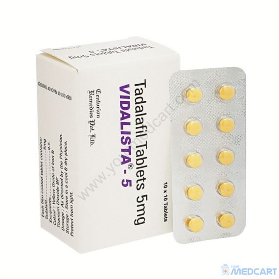 Vidalista 5mg (Tadalafil) - 5mg