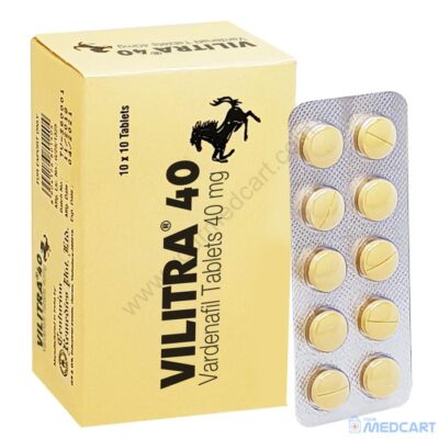 Vilitra 40mg (Vardenafil) - 40mg