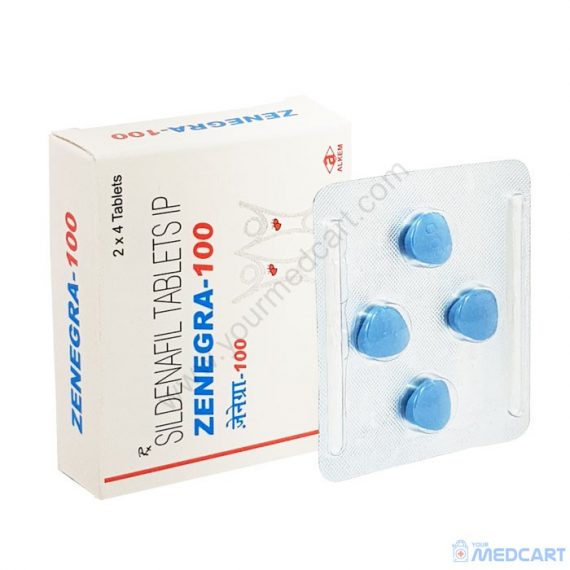 Zenegra 100mg (Sildenafil Citrate) - 100mg