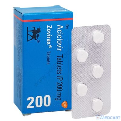 Zovirax 200mg (Acyclovir) - 200mg