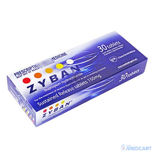 Zyban SR (Bupropion) - 150mg